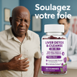 LIVER DETOX & CLEANSE-28 en 1 pour le nettoyage et la détoxification du foie