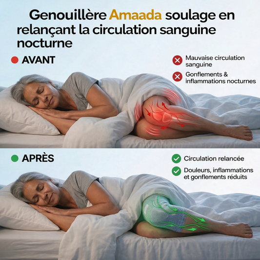 Genouillères de maintien en bambou