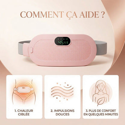 Ceinture Chauffante Menstruelle - Soulagement Instantané