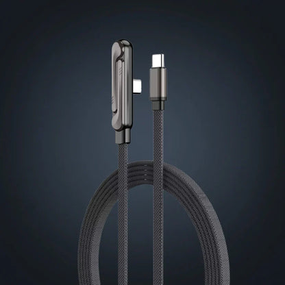 Câble Intelligent 2-en-1 – Charge Rapide & Support Téléphone CG