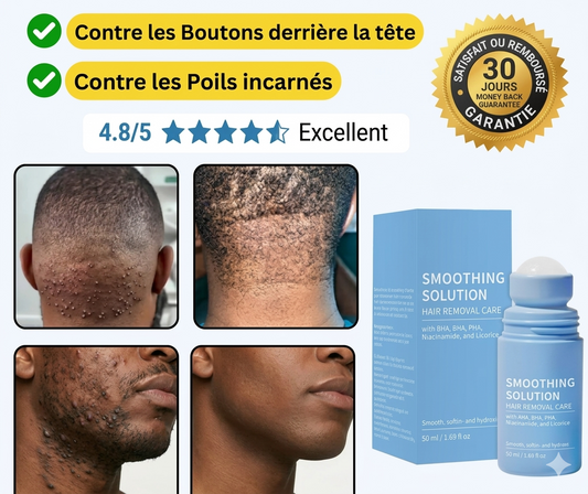 Sérum hydratant contre les boutons dèrrière la tête & les Poils incarnés