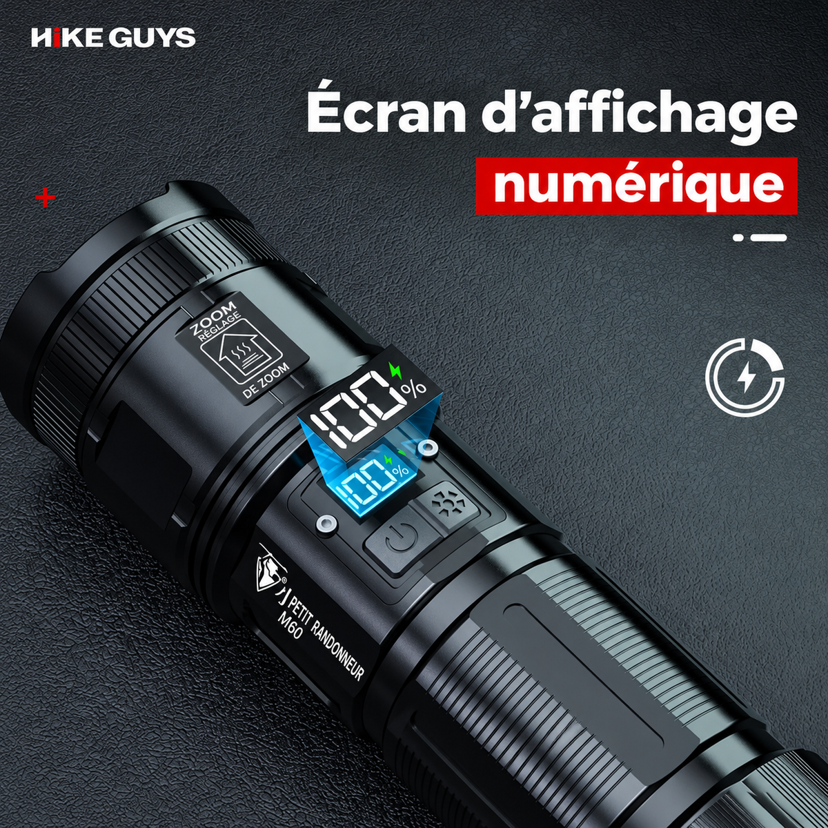 🔦 Lampe Torche LED P50 – Puissance et Fiabilité à Portée de Main !