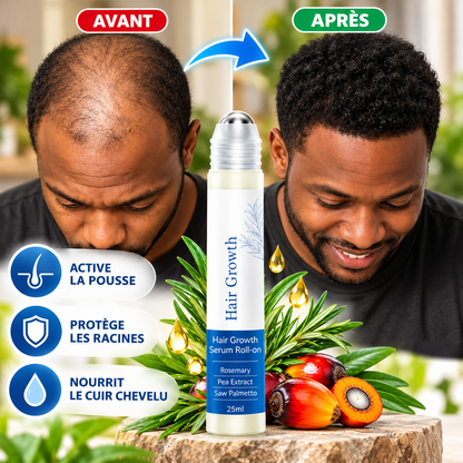Serum Roll-On,  pour la croissance des cheveux