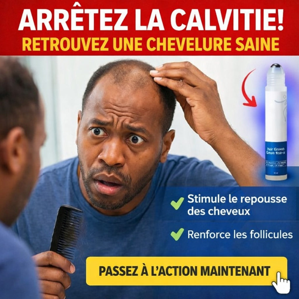 Serum Roll-On,  pour la croissance des cheveux