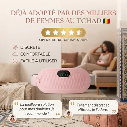 Ceinture Chauffante Menstruelle - Soulagement Instantané