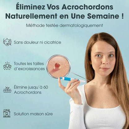 Éliminez ces excroissances en quelques jours, sans douleur